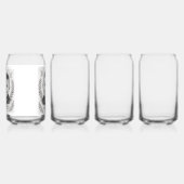 Peaceful Kid Custom Glass - World Peace Day Design ガラス缶 (左)