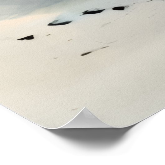 Peaceful Mountain Castle ポスター (角)