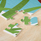 Peaceful Nature River Puzzle – Whimsical Landscape ジグソーパズル (側面)