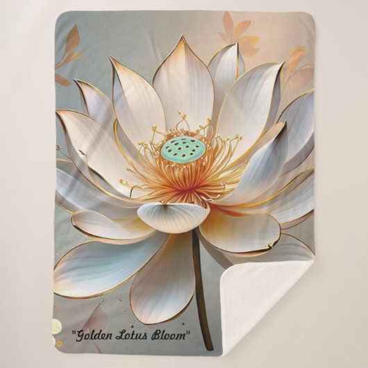 "Peaceful New Beginnings" シェルパブランケット (正面)