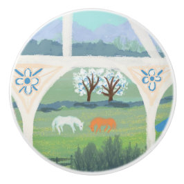 Peaceful Pastures Ceramic Knob セラミックノブ