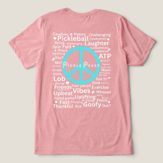 peaceful pickle words トライブレンドＴシャツ