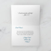 Peaceful Resurrection Of Jesus Christ カード (内部)