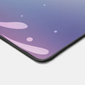 Peaceful Rhythm with Lotus Desk Mat デスクマット (コーナー)