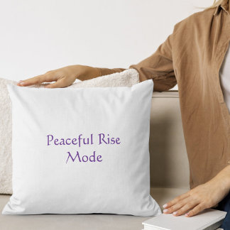 Peaceful Rise Mode モダン書体 クッション
