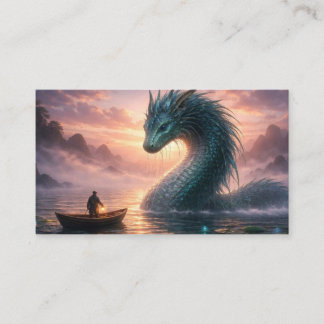 Peaceful Sea Creature Fantasy Business Card 名刺