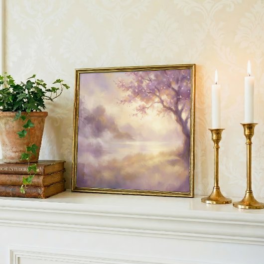 Peaceful Soft Landscape Poster ポスター