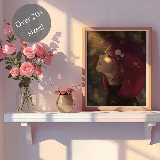 Peaceful Soft Radiance ポスター