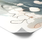 peaceful spring digital wall art for home decor ポスター (角)