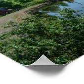 Peaceful Waterside at Wakefield Waterfront ポスター (角)