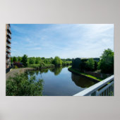 Peaceful Waterside at Wakefield Waterfront ポスター (正面)