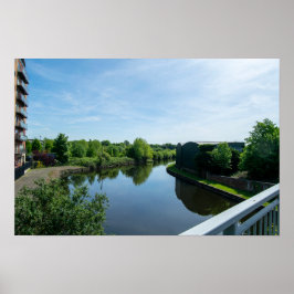 Peaceful Waterside at Wakefield Waterfront ポスター