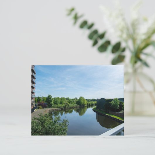 Peaceful Waterside at Wakefield Waterfront ポストカード (スタンド正面)