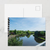 Peaceful Waterside at Wakefield Waterfront ポストカード (正面/裏面)