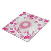 "Peaceful White Dove – Symbol of Hope and Serenity タイル (側面)