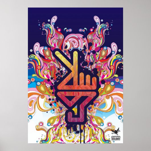 PeaceHandポスター ポスター (正面)