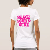 peaceheart、治療 tシャツ (裏面)