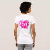peaceheart、治療 tシャツ (裏面フル)