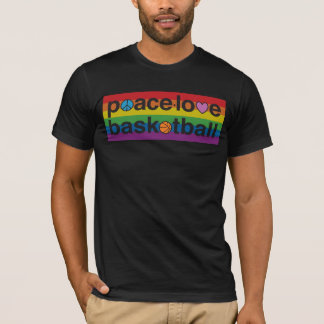PeaceLoveBasketballプライドアパレルシャツ(blk) Tシャツ