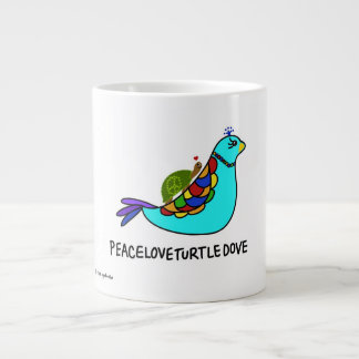 PeaceLoveTurtleDoveのマグ ジャンボコーヒーマグカップ