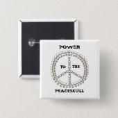 peaceskullへの力 缶バッジ (正面&裏面)