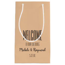 PEACHへようこそ スモールペーパーバッグ