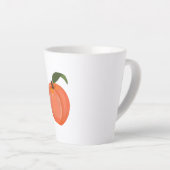 Peach カフェラテマグ (右アングル)