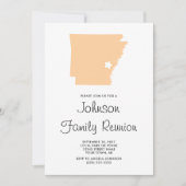 Peach Arkansas Family Reunion 招待状 (正面)