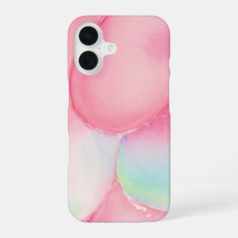 Peach Blossom - Ethereal Watercolor Art Phone Case iPhone 16ケース