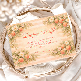 Peach Blossom Garden Diapper Raffle エンクロージャーカード