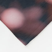 Peach Blossom Kaleidoscope フリースブランケット (角)