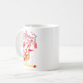 Peach Blossom Vietnamese Lunar New Year Horse 2026 コーヒーマグカップ (正面左)