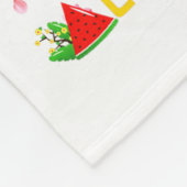 Peach Blossom Vietnamese Lunar New Year Horse 2026 フリースブランケット (角)