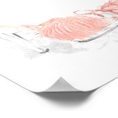 Peach Blush Lingerie Bridal Shower Welcome ポスター (角)