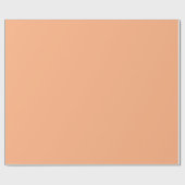 peach cobbler couleur tendance  ラッピングペーパー (フラット)