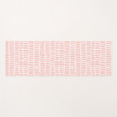 Peach cobbles ヨガマット (正面(横))