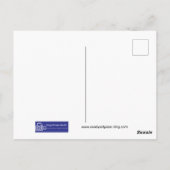 PEACH  COLORED FLOWERS #2 ポストカード (裏面)