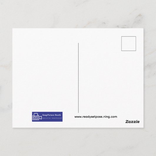 PEACH  COLORED FLOWERS #2 ポストカード (裏面)