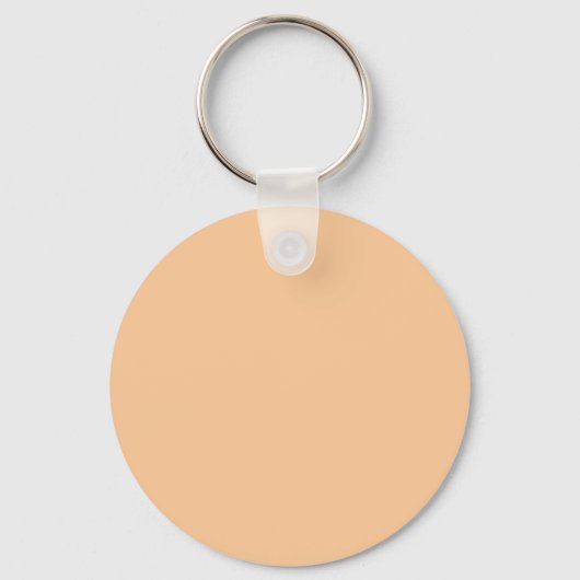 Peach FBC896 Color with Add Your Nameオプション キーホルダー (正面)