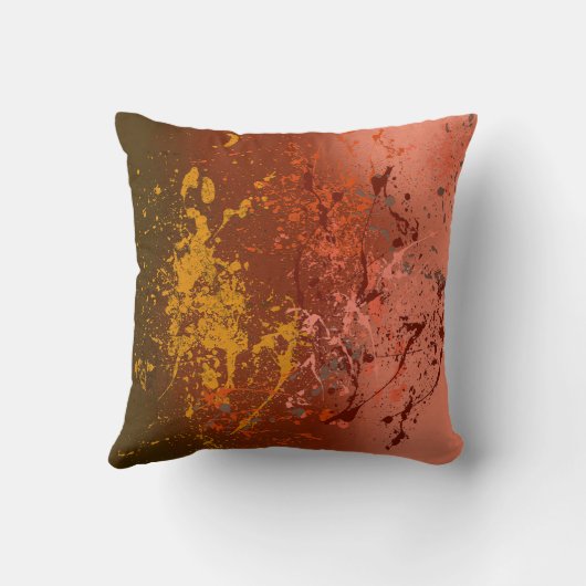 Peach Flurry クッション (裏面)