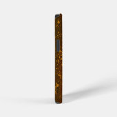 Peach Flurry iPhoneケース (右側面)