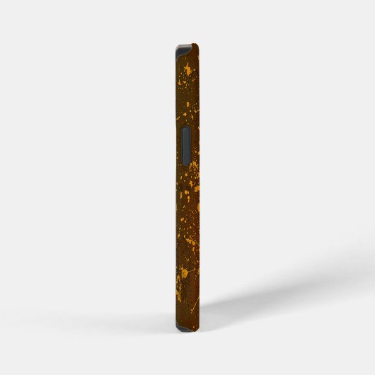 Peach Flurry iPhoneケース (右側面)