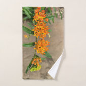 peach hand towel ハンドタオル (ハンドタオル)