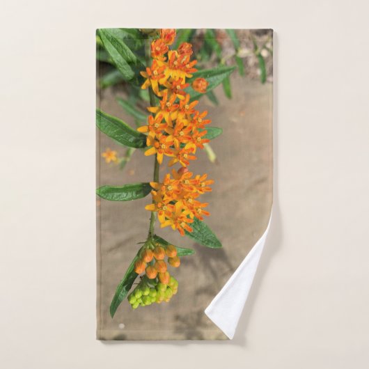 peach hand towel ハンドタオル (ハンドタオル)