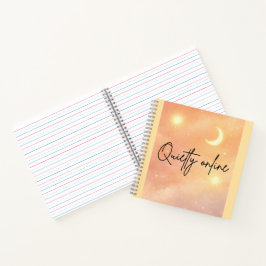 Peach haze and cloud cream AI art  ノートブック