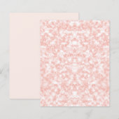 Peach Marble Scrapbook Paper (正面/裏面)