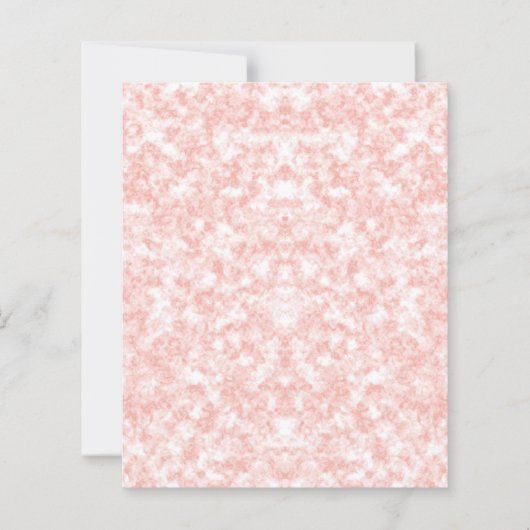 Peach Marble Scrapbook Paper (正面)
