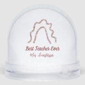Peach marron glitter rainbow teacher appreciation  (裏面)