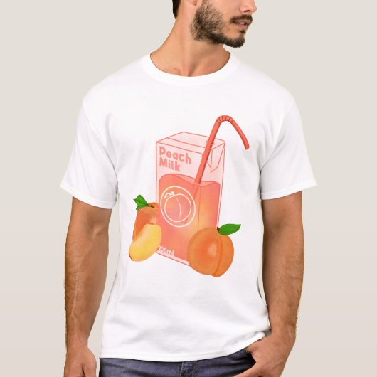 Peach Milk  Tシャツ (正面)