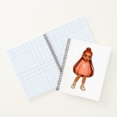 Peach Moon Hoodie Fashion Doll Notebook ノートブック (内部)